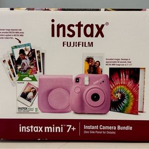 Instax mini 7+ camera bundle